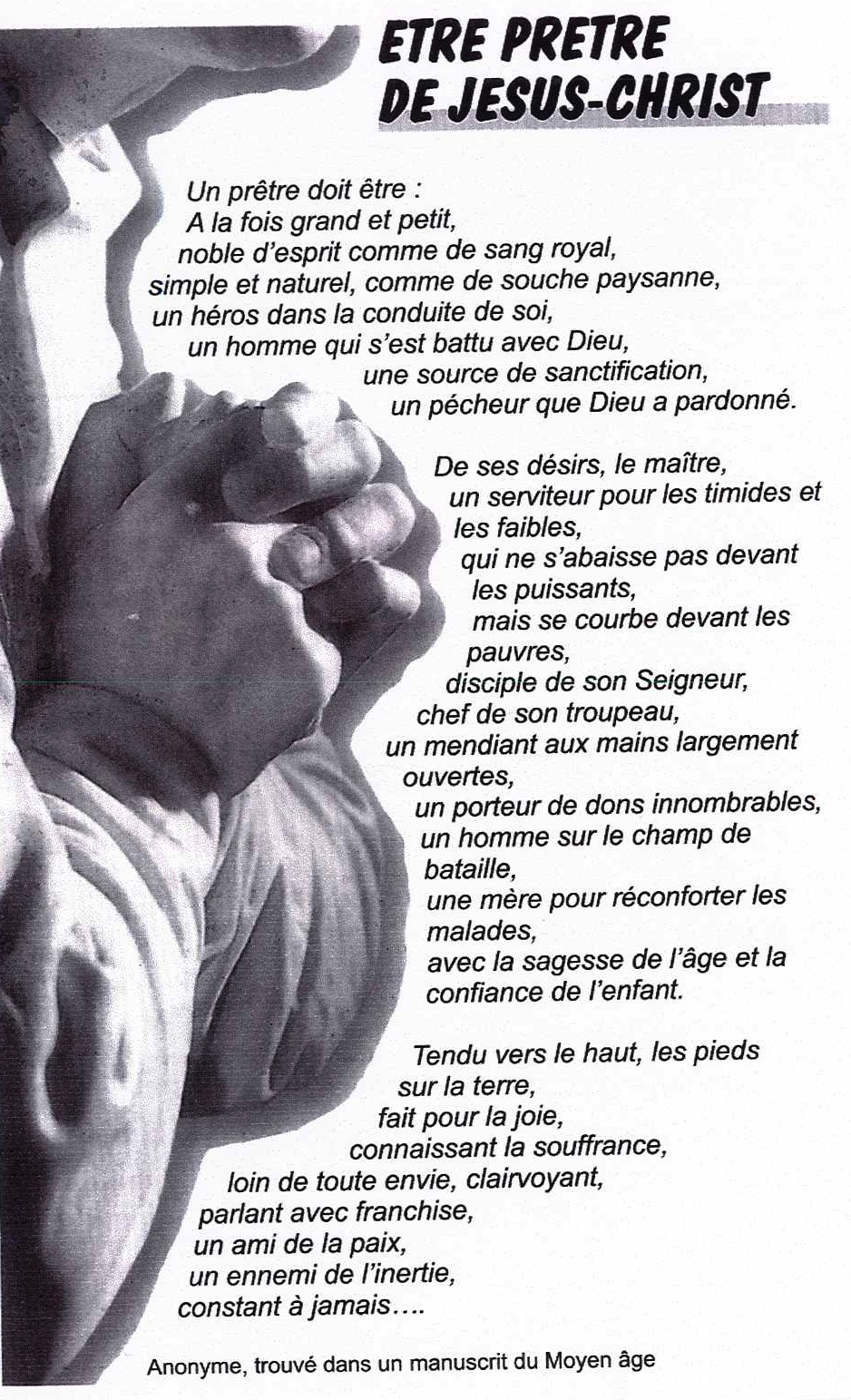 Les Pretres Font Ils Voeux De Chasteté CHASTETE “SAUVE QUI PEUT”! “DIEU PLEURE” – MISSION THIBET